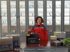 ブラックチタン卓上超音波洗浄器